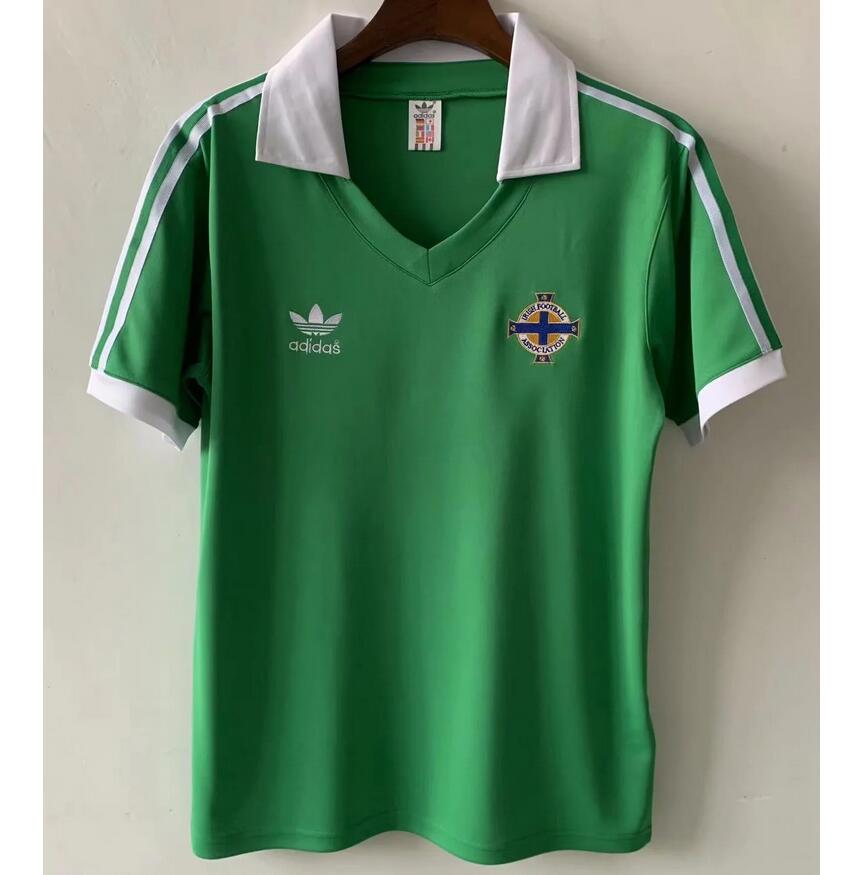 1979 Northern Ireland Retro Home Kit Soccer Jersey